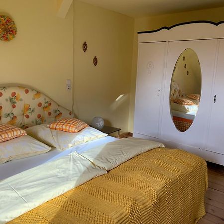 Vierseitenhof Hasenfelde - Ferienwohnung Feldblick Steinhofel ภายนอก รูปภาพ