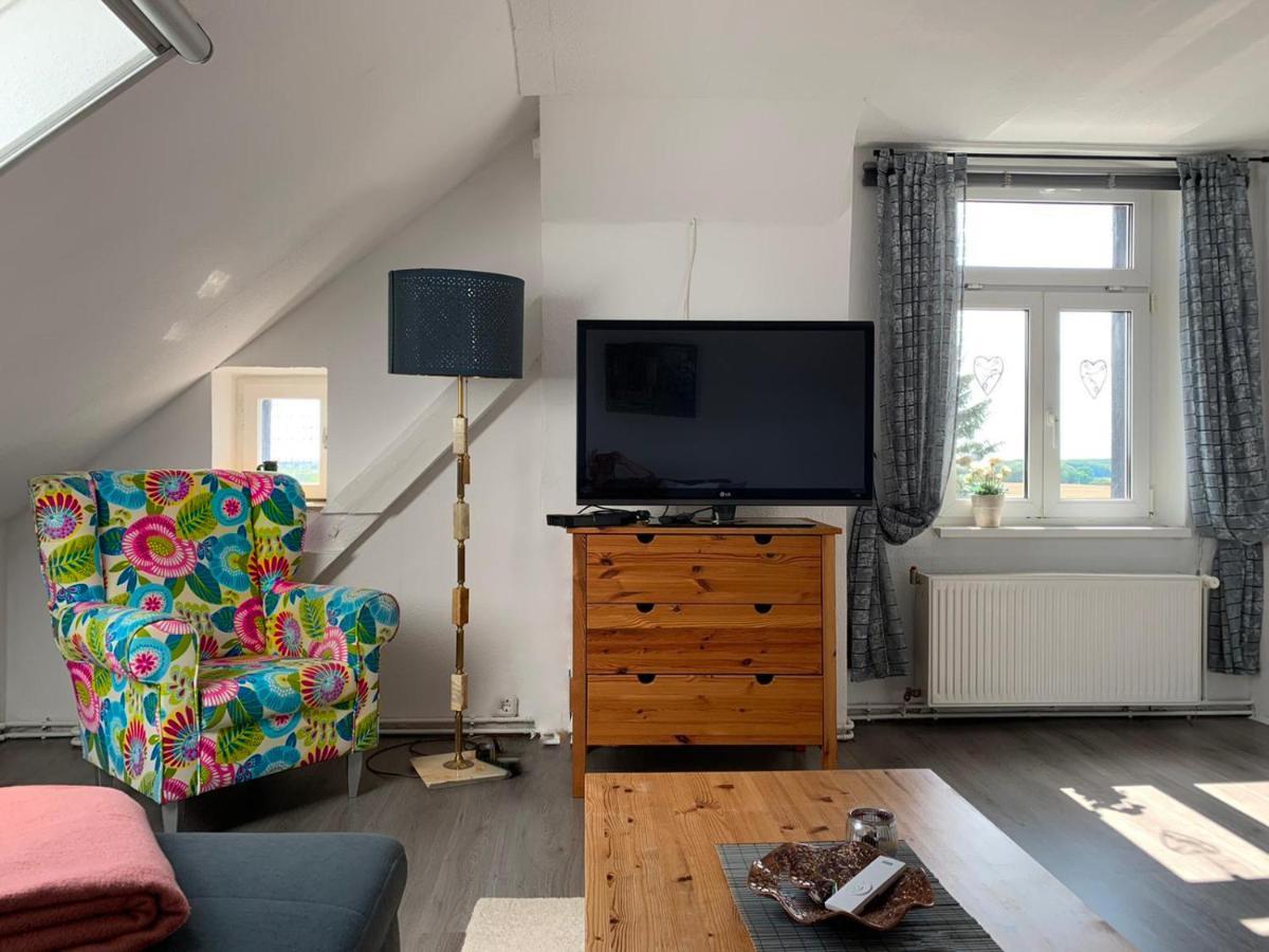 Vierseitenhof Hasenfelde - Ferienwohnung Feldblick Steinhofel ภายนอก รูปภาพ
